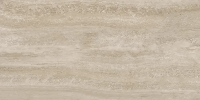Porcelanato Cerro Negro Travertino Beige Romano 64x122