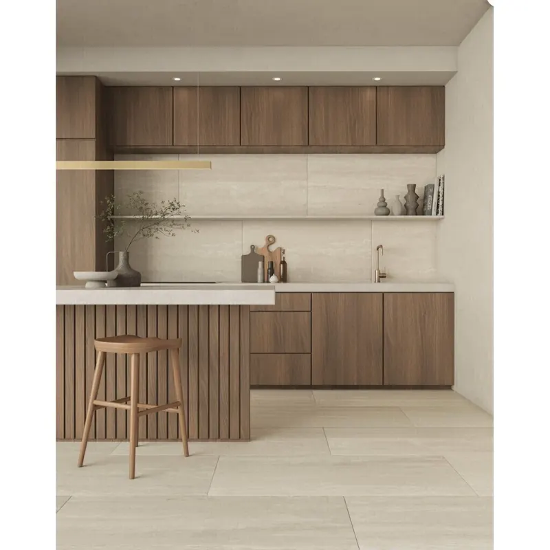 Porcelanato Ilva Travertino White Natural 60x120