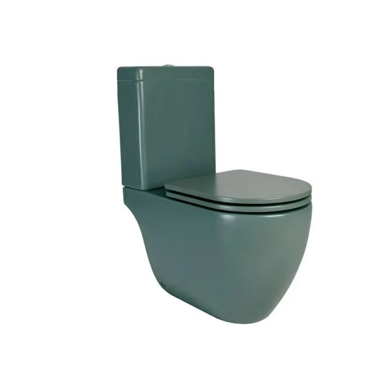 Inodoro Ferrum Fontana Largo Verde Oliva IOLQ2 VO
