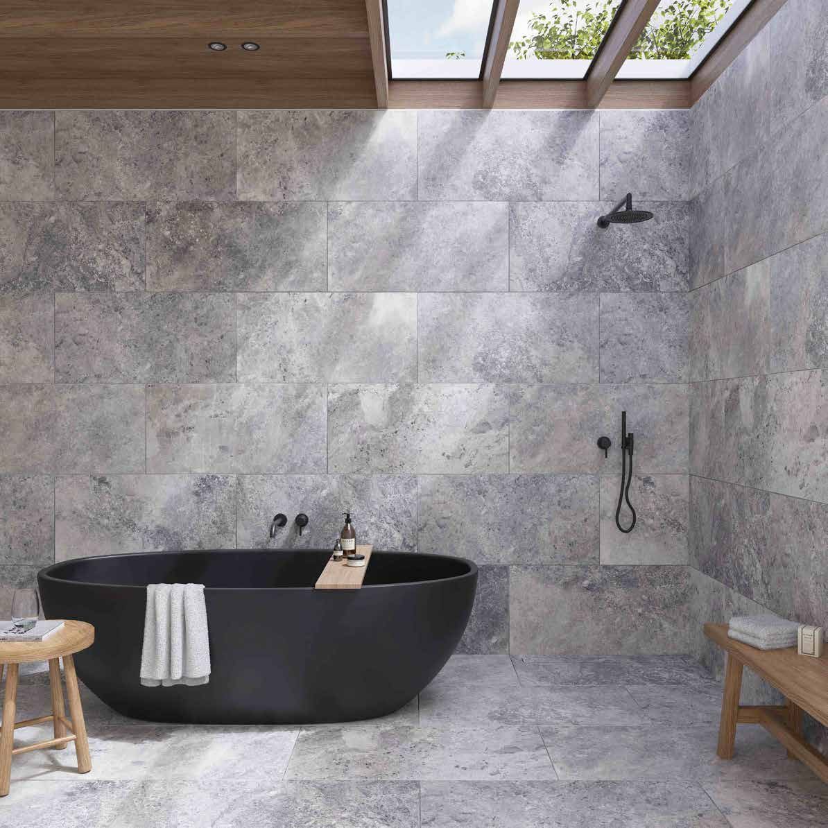 Baño revestido en Ilva Tundra