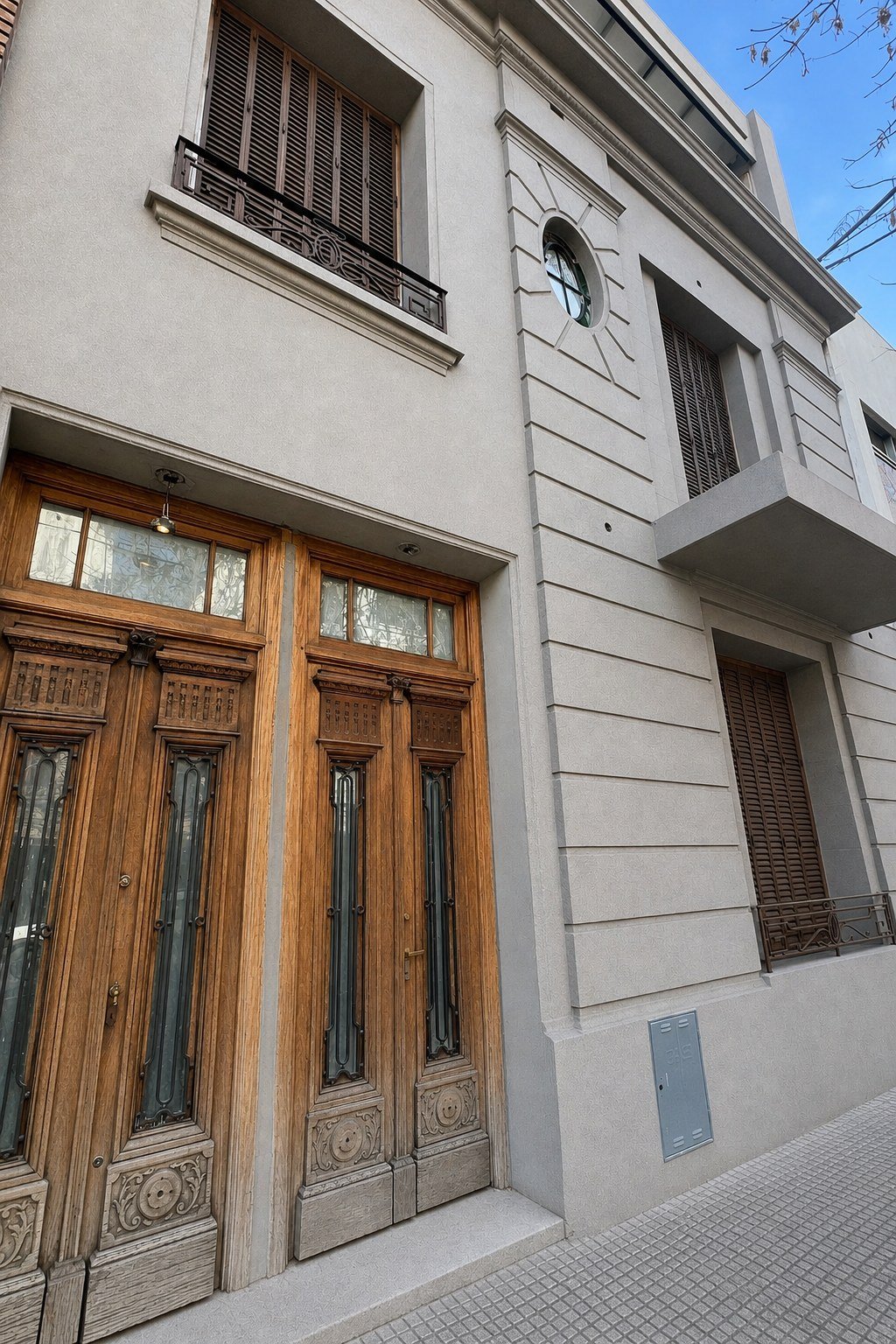 Restauración de aberturas — obra de Studio Brumm